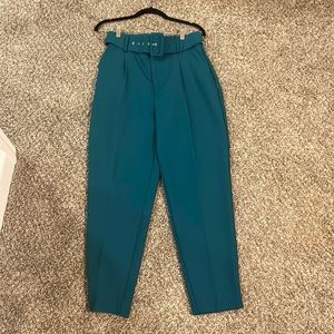 ZARA WOMENS TROUSERS STRAIGHT LEG
